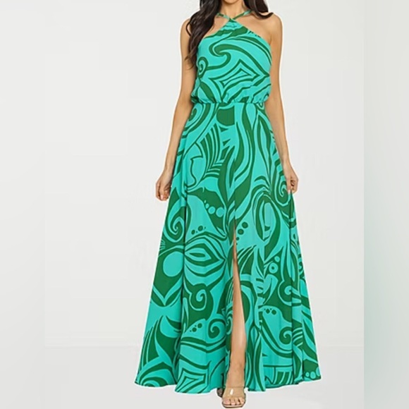 premier armour Dresses & Skirts - Premier Amour Womens Sleeveless Floral Maxi Dress Size 2